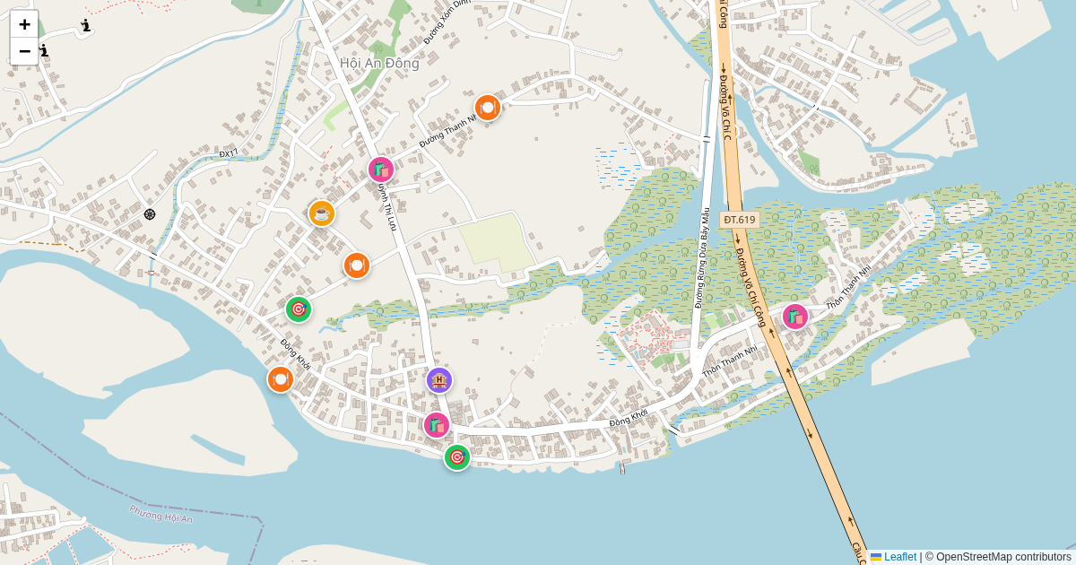 Hoi An Map — An Hoi Peninsula